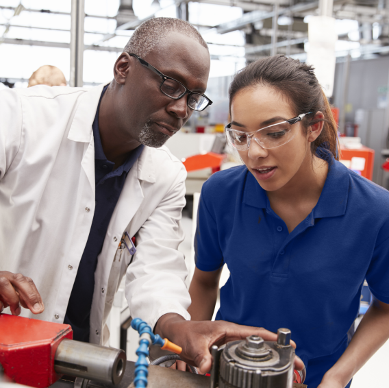 Work-Based Learning student