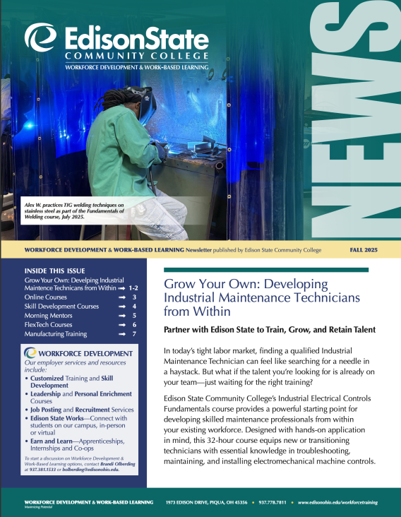 Cover of Workforce Development Newsletter